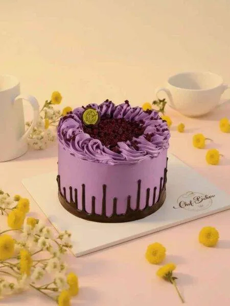 Blueberry Purple Gateaux